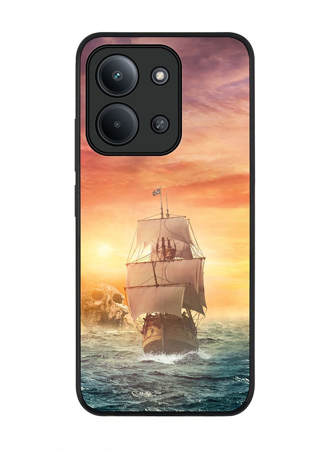 For Xiaomi Redmi 15C 4G Case,Slim fit Camera Protection, Shockproof Thin Phone cover  - Skull Island